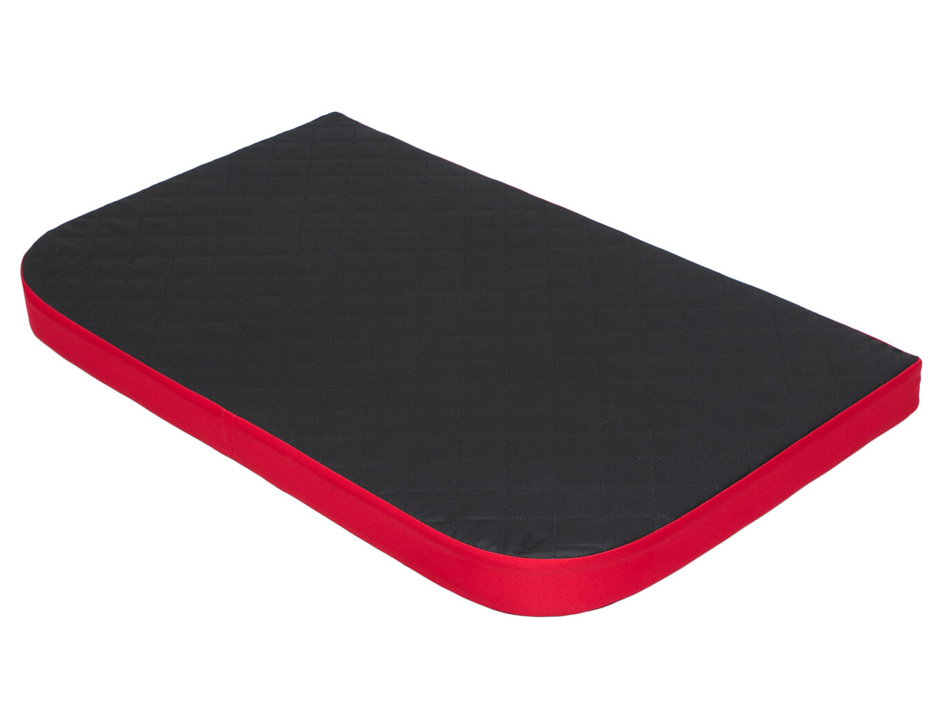 Hobbydog guļvieta Medico Standard XL, 94x62 cm, sarkanas/melnas krāsas cena un informācija | Suņu gultas, spilveni, būdas | 220.lv