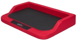 Hobbydog guļvieta Medico Standard L, 75x50 cm, sarkanas/melnas krāsas cena un informācija | Suņu gultas, spilveni, būdas | 220.lv