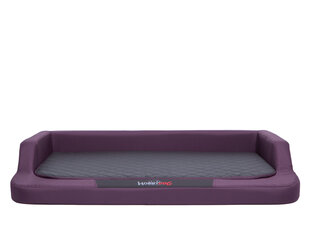 Hobbydog guļvieta Medico Standard L, 75x50 cm, violetas/melnas krāsas cena un informācija | Suņu gultas, spilveni, būdas | 220.lv