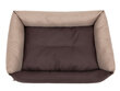 Hobbydog guļvieta Eco L, 62x43 cm, brūna/smilšu krāsas cena un informācija | Suņu gultas, spilveni, būdas | 220.lv