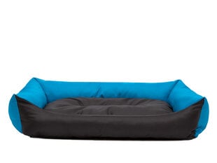 Hobbydog guļvieta Eco L, 62x43 cm, zilas/melnas krāsas cena un informācija | Suņu gultas, spilveni, būdas | 220.lv