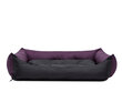 Hobbydog guļvieta Eco XXL, 105x75 cm, violetas/melnas krāsas cena un informācija | Suņu gultas, spilveni, būdas | 220.lv