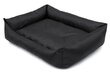 Hobbydog guļvieta Eco XXL, 105x75 cm, melna цена и информация | Suņu gultas, spilveni, būdas | 220.lv