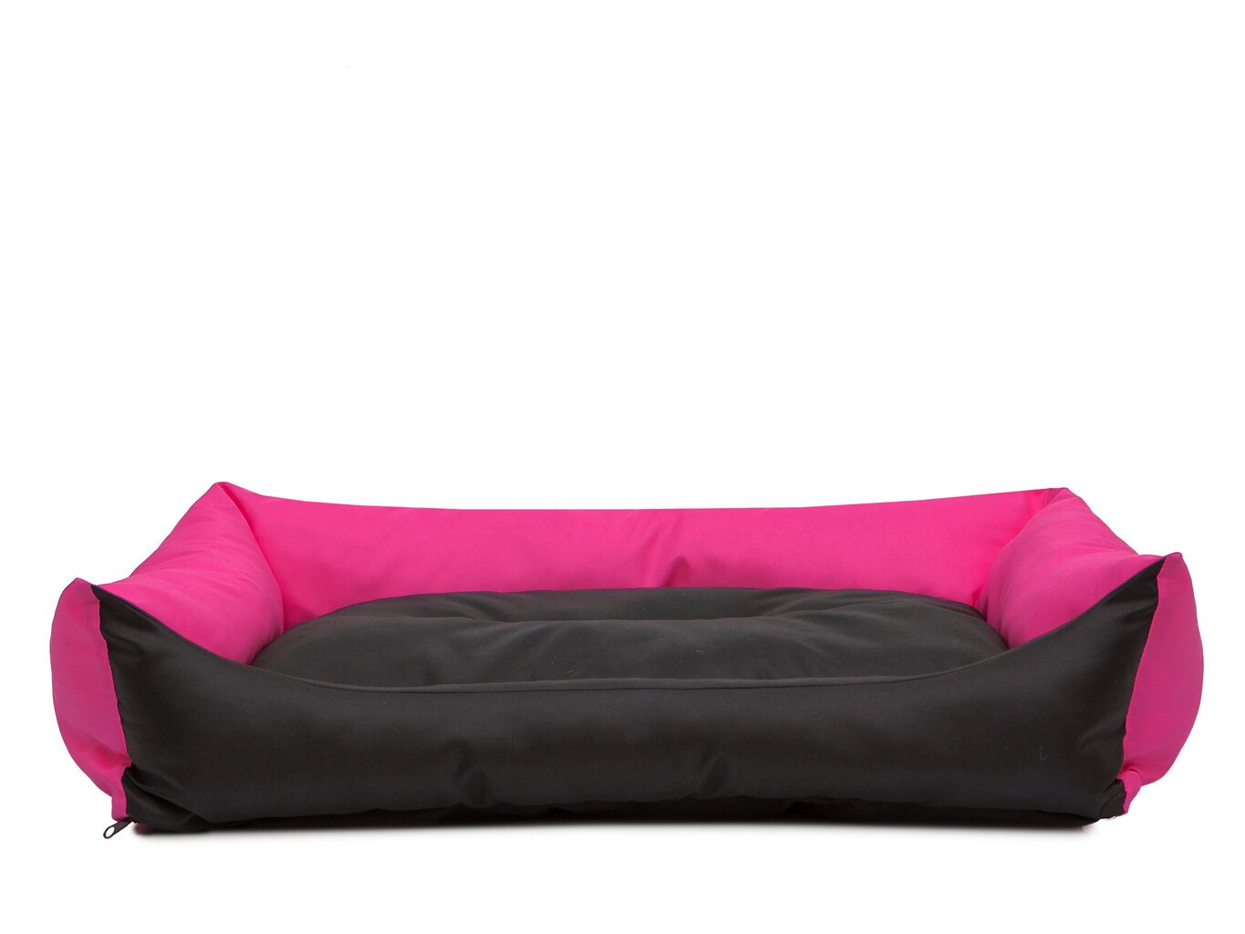 Hobbydog guļvieta Eco L, 62x43 cm, rozā/melnas krāsas cena un informācija | Suņu gultas, spilveni, būdas | 220.lv