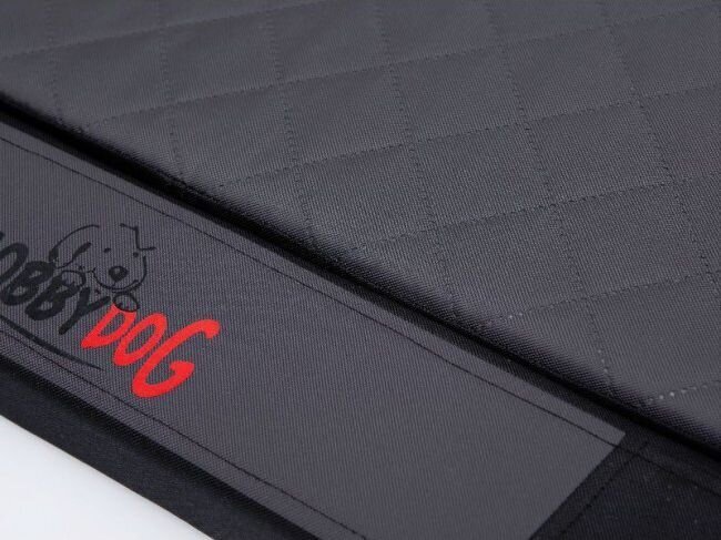 Hobbydog guļvieta Medico Standard XL, 94x62 cm, melnas/pelēkas krāsas cena un informācija | Suņu gultas, spilveni, būdas | 220.lv