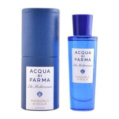 Туалетная вода для мужчин/женщин Acqua Di Parma Blu Mediterraneo Mandorlo Di Sicilia EDT 30 мл цена и информация | Женские духи Lovely Me, 50 мл | 220.lv