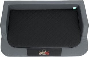 Hobbydog лежак Medico Lux XL, 94x62 см, черного/серого цвета цена и информация | Лежаки, домики | 220.lv