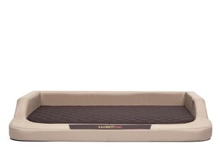 Hobbydog guļvieta Medico Standard XL, 94x62 cm, krēmkrāsas/brūnas krāsas cena un informācija | Suņu gultas, spilveni, būdas | 220.lv