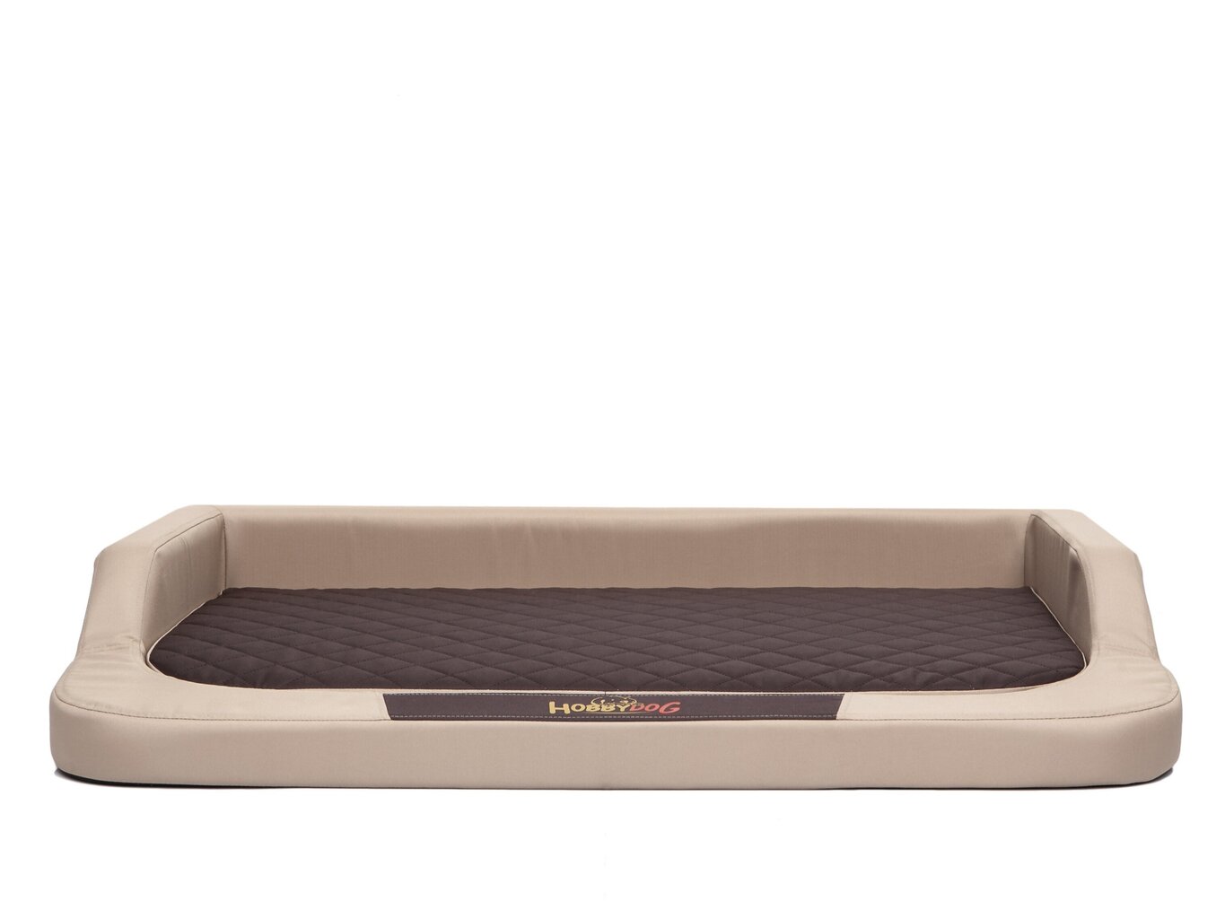 Hobbydog guļvieta Medico Standard XL, 94x62 cm, krēmkrāsas/brūnas krāsas цена и информация | Suņu gultas, spilveni, būdas | 220.lv