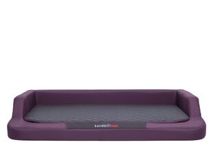 Hobbydog guļvieta Medico Standard XXL, 120x80 cm, violetas/melnas krāsas cena un informācija | Suņu gultas, spilveni, būdas | 220.lv