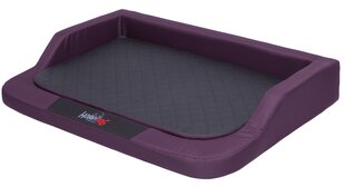 Hobbydog лежак Medico Standard XXL, 120x80 см, фиолетового/черного цвета цена и информация | Лежаки, домики | 220.lv