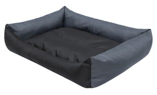 Hobbydog лежак Eco L, 62x43 см, серого/черного цвета цена и информация | Лежаки, домики | 220.lv