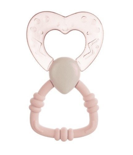 Canpol Babies ūdens graužamā rotaļlieta ar grabuli Magic Wand, rozā, 56/152 cena un informācija | Zobu riņķi | 220.lv