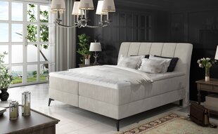 Кровать NORE Aderito, 180x200 см, светло серый гобелен цена и информация | Кровати | 220.lv