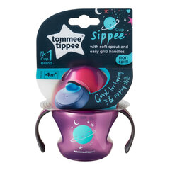 Tommee Tippee krūze Weaning Sippee meitenēm 4m+, 447150 cena un informācija | Bērnu pudelītes un to aksesuāri | 220.lv