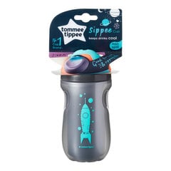 Tommee Tippee slēgta krūze zēniem 12m +, 447159 cena un informācija | Bērnu pudelītes un to aksesuāri | 220.lv