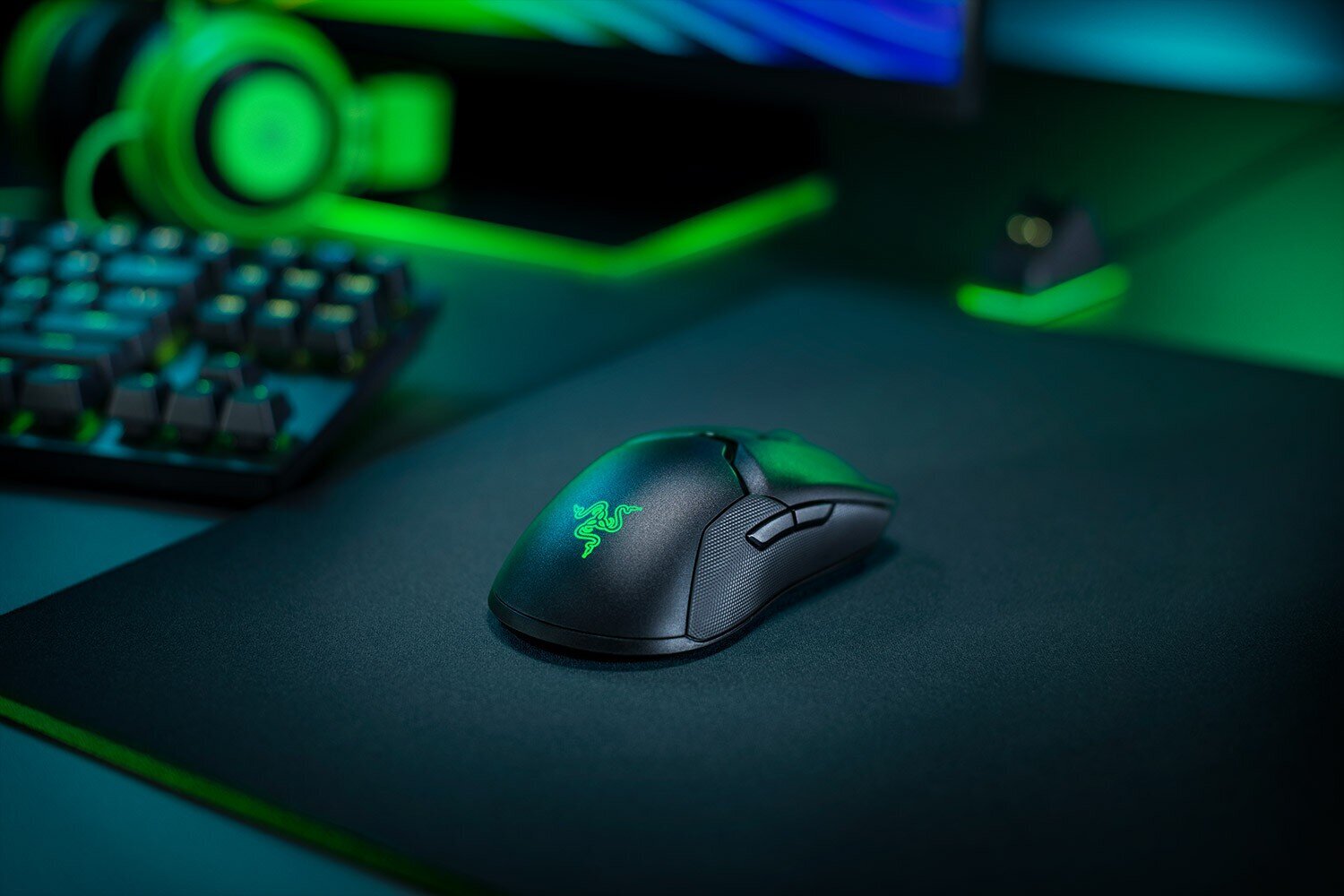 Razer Viper Ultimate, melns цена и информация | Peles | 220.lv