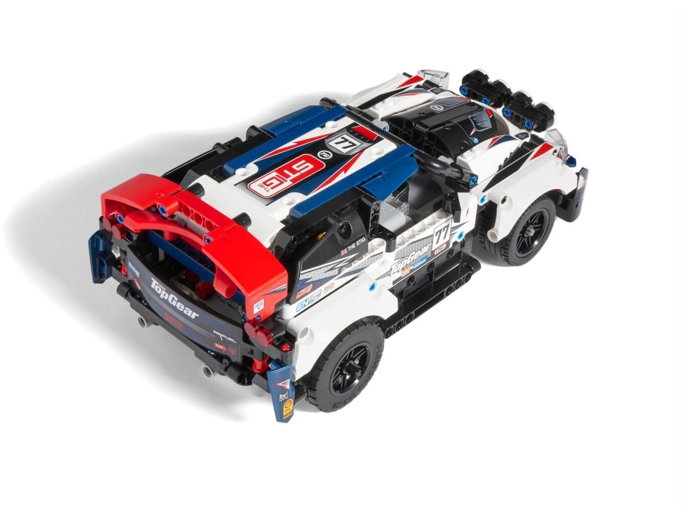 42109 LEGO® Technic Приложением управляемый раллийный автомобиль Top Gear  цена | 220.lv