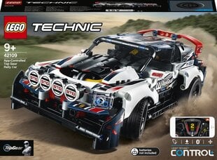 42109 LEGO® Technic Приложением управляемый раллийный автомобиль Top Gear цена и информация | Конструкторы | 220.lv