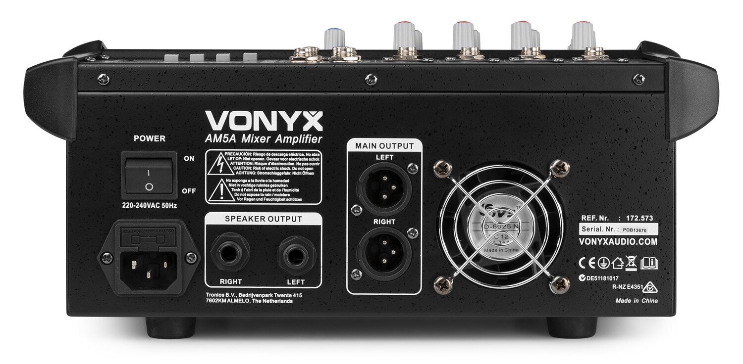 Vonyx AM5A cena un informācija | Dj pultis | 220.lv