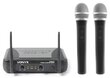 Vonyx STWM712 VHF Bezvadu mikrofonu komplekts 2-kanālu цена и информация | Mikrofoni | 220.lv