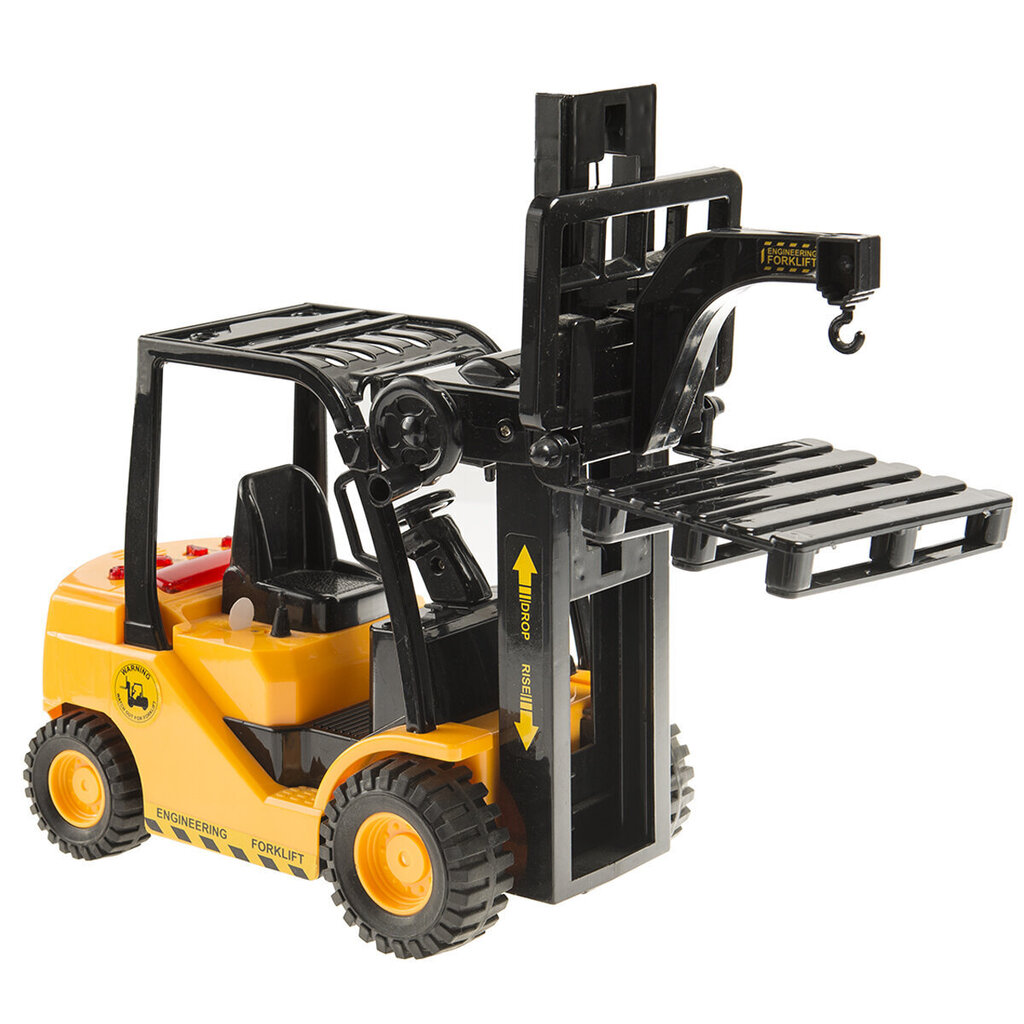 Smiki iekrāvējs Mega Forklift, ar skaņām un gaismām, 39 cm цена и информация | Rotaļlietas zēniem | 220.lv