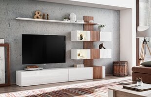 Комплект мебели для гостиной ASM Quill, дуб/белый цена и информация | Секции | 220.lv