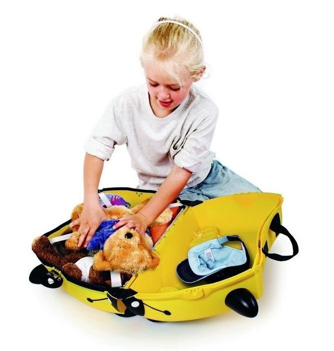 Bērnu koferis Trunki Bee Bernard цена и информация | Koferi, ceļojumu somas | 220.lv