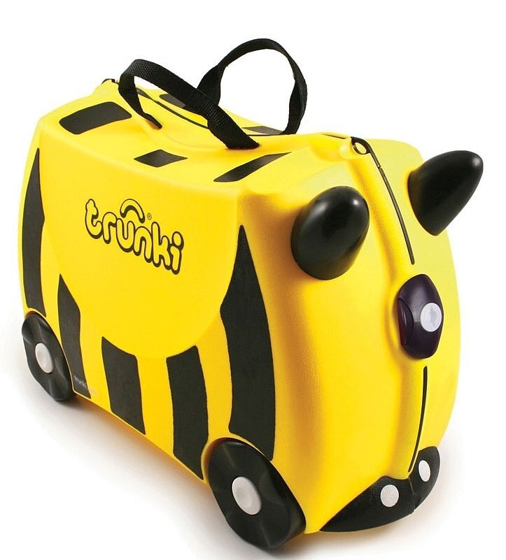 Bērnu koferis Trunki Bee Bernard цена и информация | Koferi, ceļojumu somas | 220.lv