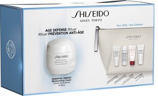 Sejas kopšanas komplekts sievietēm Shiseido Essential Energy cena un informācija | Sejas krēmi | 220.lv
