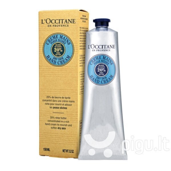 Roku krēms L'Occitane Shea Butter 150 ml цена и информация | Ķermeņa krēmi, losjoni | 220.lv