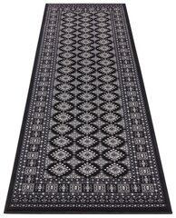 Nouristan Mirkan ковровая дорожка Sao Buchara 80 x 250 см, черная цена и информация | Ковры | 220.lv