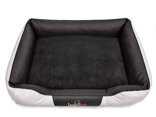 Лежак Cesar Exclusive R3, 95x73 см, белый / черный цена и информация | Лежаки, домики | 220.lv