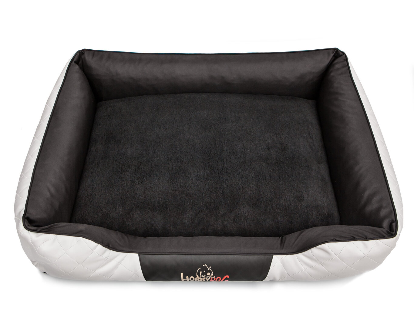 Guļvieta Cesar Exclusive R3, 95x73 cm, balta/melna cena un informācija | Suņu gultas, spilveni, būdas | 220.lv