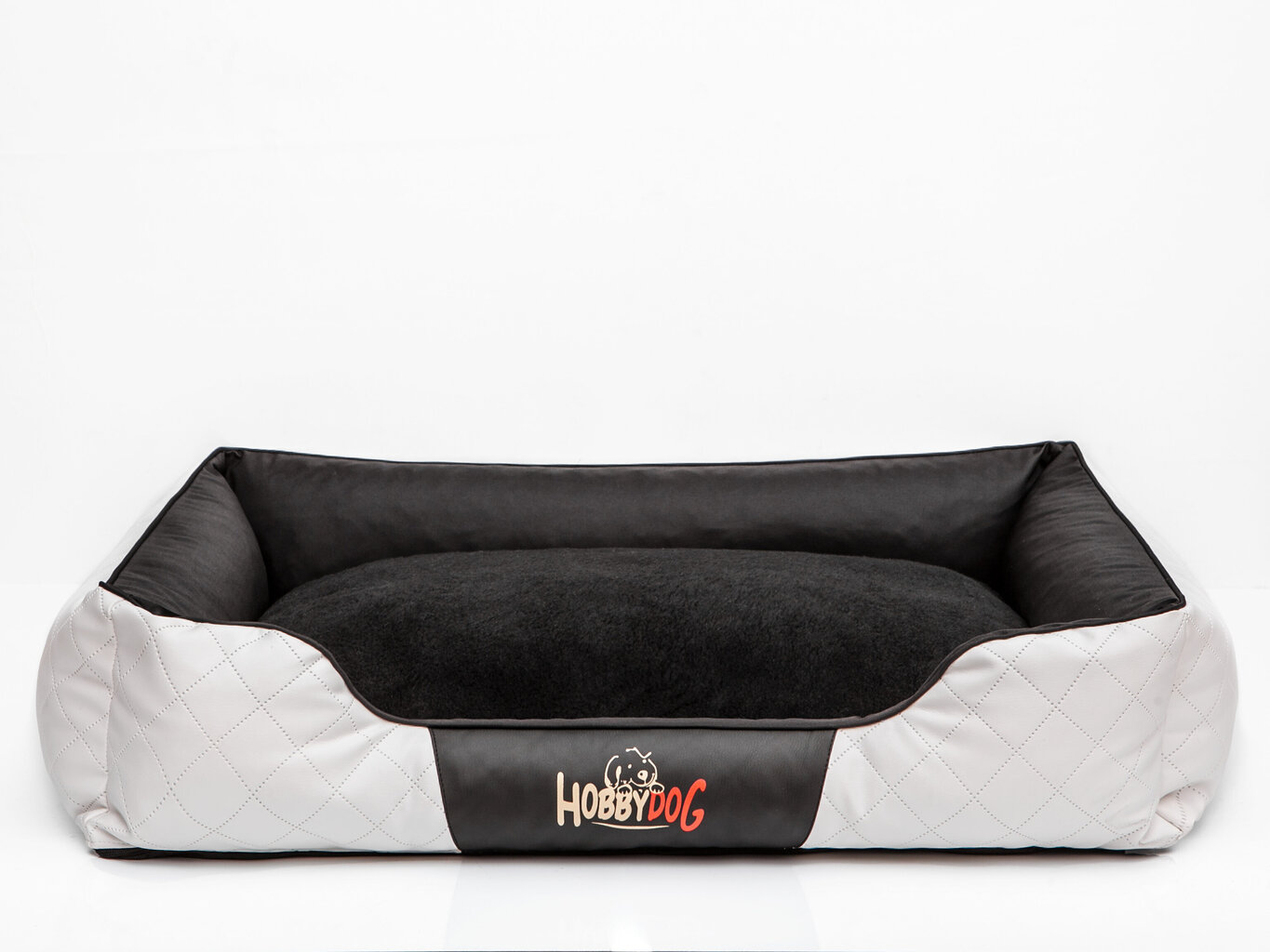 Guļvieta Cesar Exclusive R1, 65x52 cm, balta/melna cena un informācija | Suņu gultas, spilveni, būdas | 220.lv