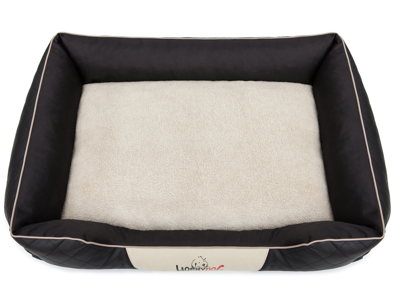 Guļvieta Cesar Exclusive R3, 95x73 cm, melnas/smilšu krāsas cena un informācija | Suņu gultas, spilveni, būdas | 220.lv