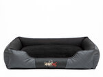 Лежак Cesar Exclusive R2, 84x65 см, черный / серый
