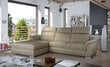 Stūra dīvāns Trevisco, kreisā puse, brūns cena un informācija | Stūra dīvāni | 220.lv