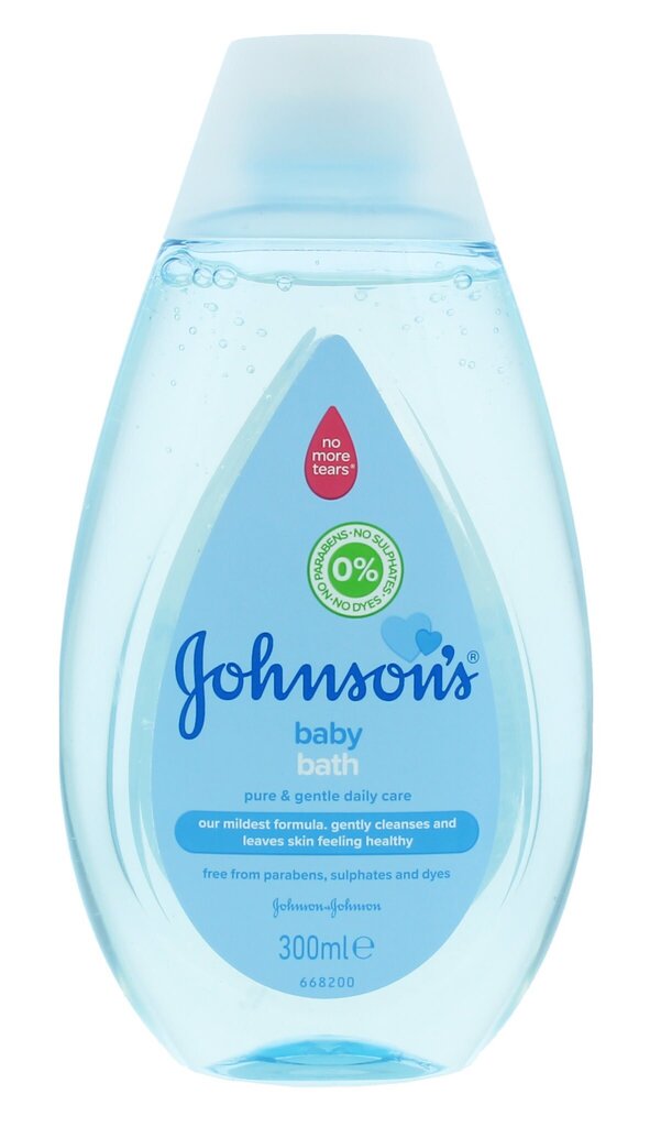 Maigs zīdaiņu mazgāšanas līdzeklis Johnsons Baby Bath 300 ml цена и информация | Bērnu kosmētika, līdzekļi jaunajām māmiņām | 220.lv