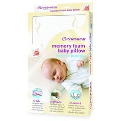 Детская подушка Clevamama Memory Foam цена и информация | Детские подушки, конверты, спальники | 220.lv