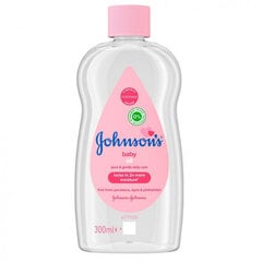 Ķermeņa eļļa zīdaiņiem Johnson's Baby 300 ml cena un informācija | Bērnu kosmētika, līdzekļi jaunajām māmiņām | 220.lv