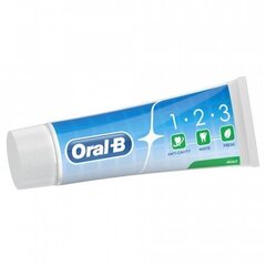 Zobu pasta Oral-B 1-2-3 100 ml cena un informācija | Zobu pastas, birstes | 220.lv
