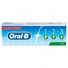 Зубная паста Oral-B 1-2-3 100 мл цена и информация | Зубные щетки, пасты | 220.lv