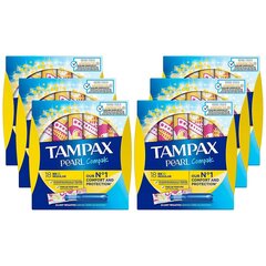 Tamponi Tampax Compak Regular 18 gab. cena un informācija | Tamponi, higiēniskās paketes, ieliktnīši | 220.lv
