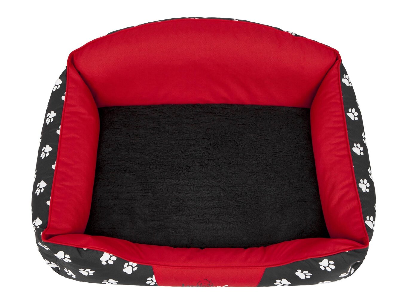 Guļvieta Hobbydog Exclusive L, sarkana/melna цена и информация | Suņu gultas, spilveni, būdas | 220.lv