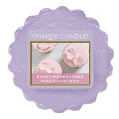 Yankee Candle aromātisks vasks Sweet Morning Rose, 22 g cena un informācija | Sveces un svečturi | 220.lv