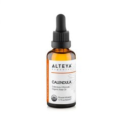 Organiskā kliņģerīšu (calendula officinalis) eļļa, 50ml cena un informācija | Ēteriskās eļļas, kosmētiskās eļļas, hidrolāti | 220.lv