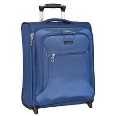Чемодан 52 cm D&N Lederwaren, синий цена и информация | Чемоданы, дорожные сумки | 220.lv