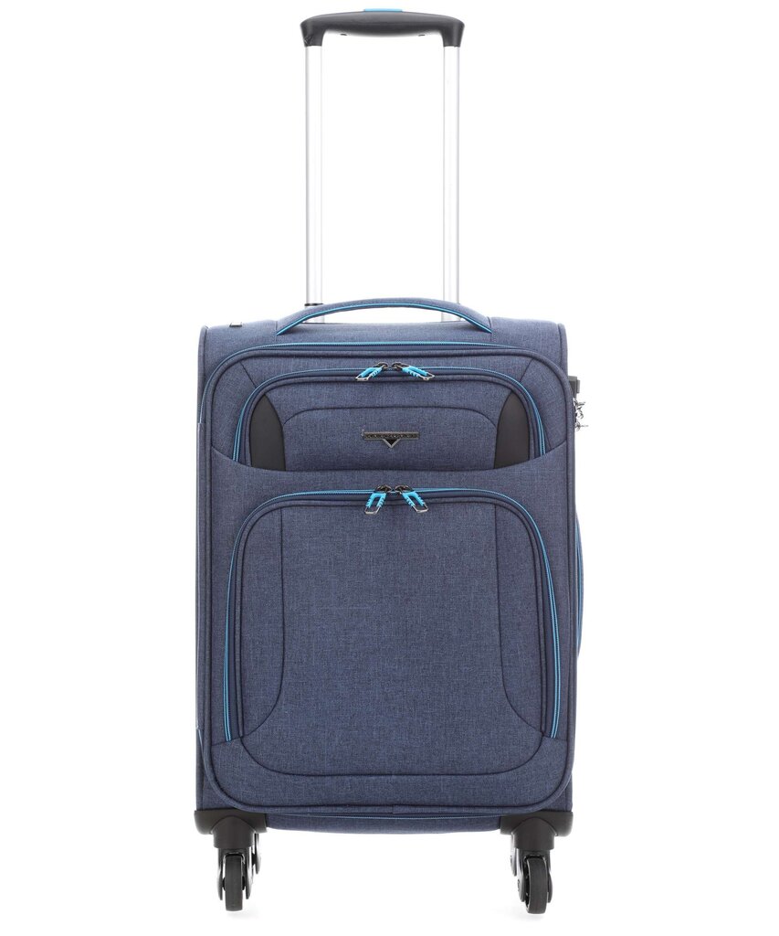 Koferis 55 cm HARDWARE Airstream, zils cena un informācija | Koferi, ceļojumu somas | 220.lv