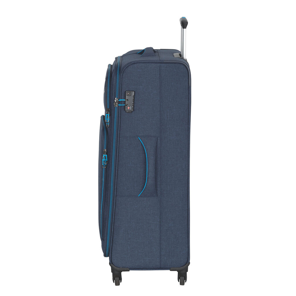 Koferis 78 cm HARDWARE Airstream, zils cena un informācija | Koferi, ceļojumu somas | 220.lv